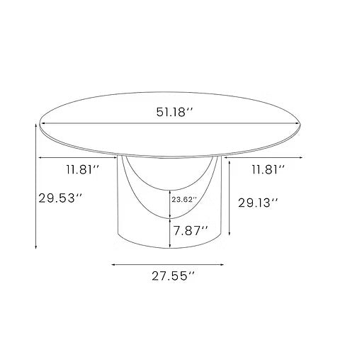 Smile 51”Dining Table